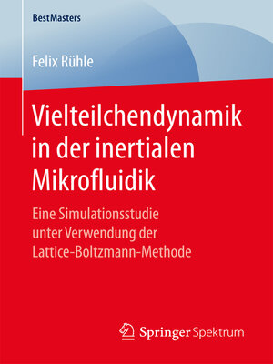 cover image of Vielteilchendynamik in der inertialen Mikrofluidik